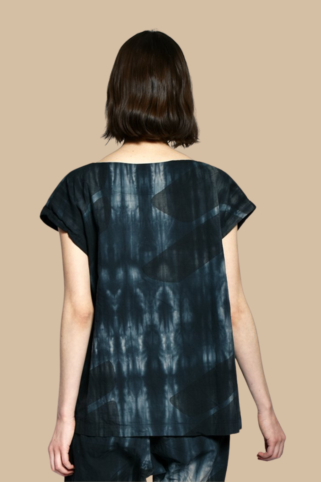 Swipe Dye Cotton Tunic