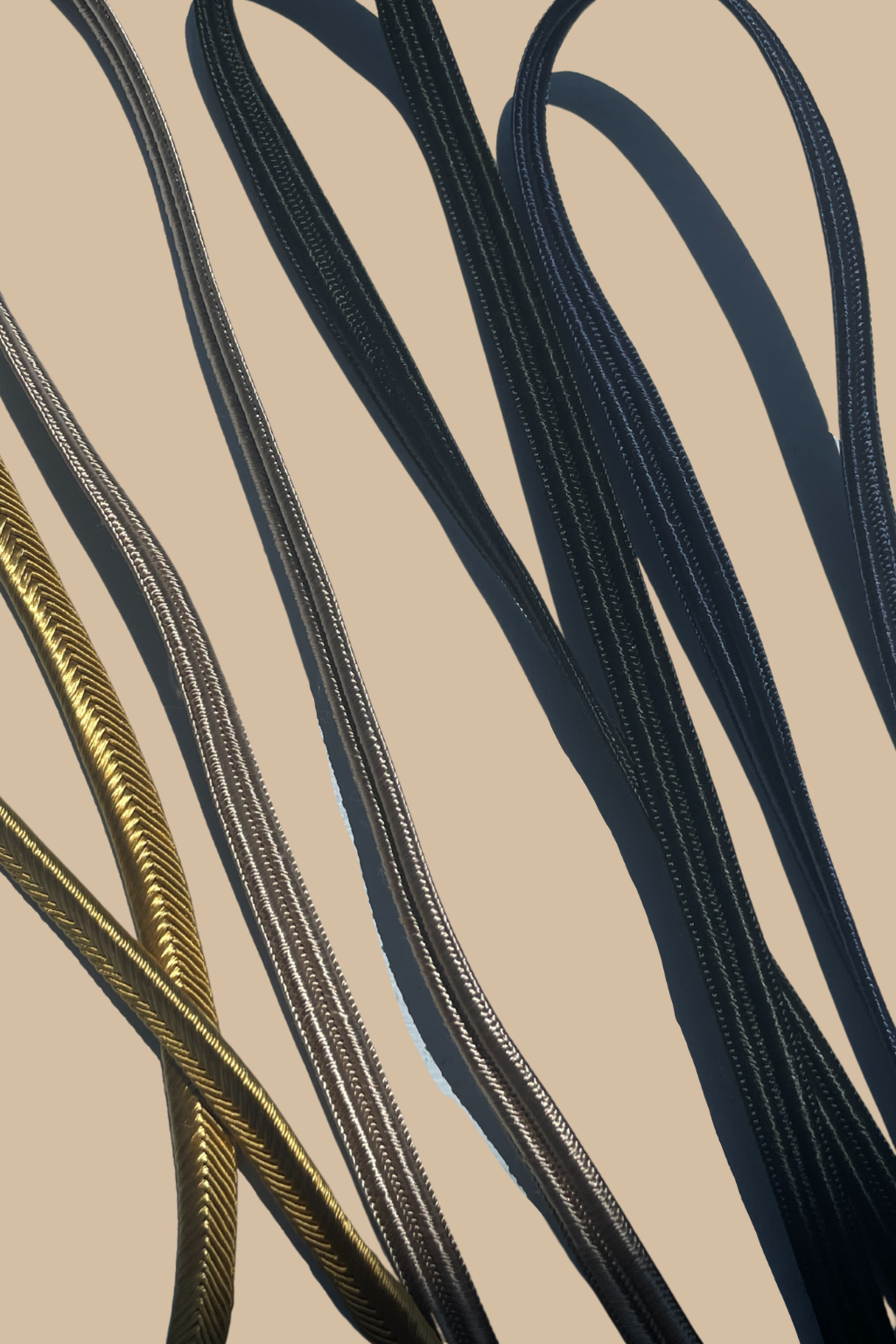 Brass Fringe Statement Necklace