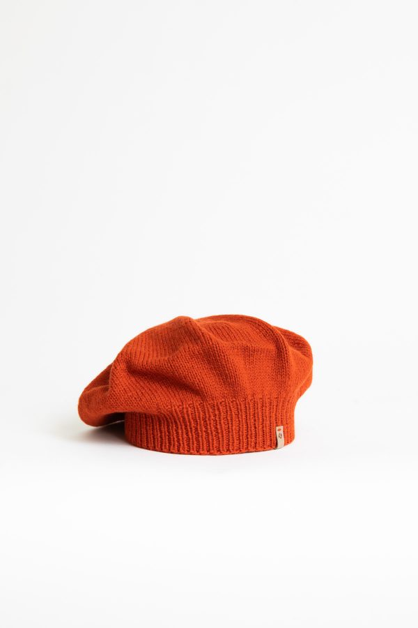 Merino Beret, Burnt Orange
