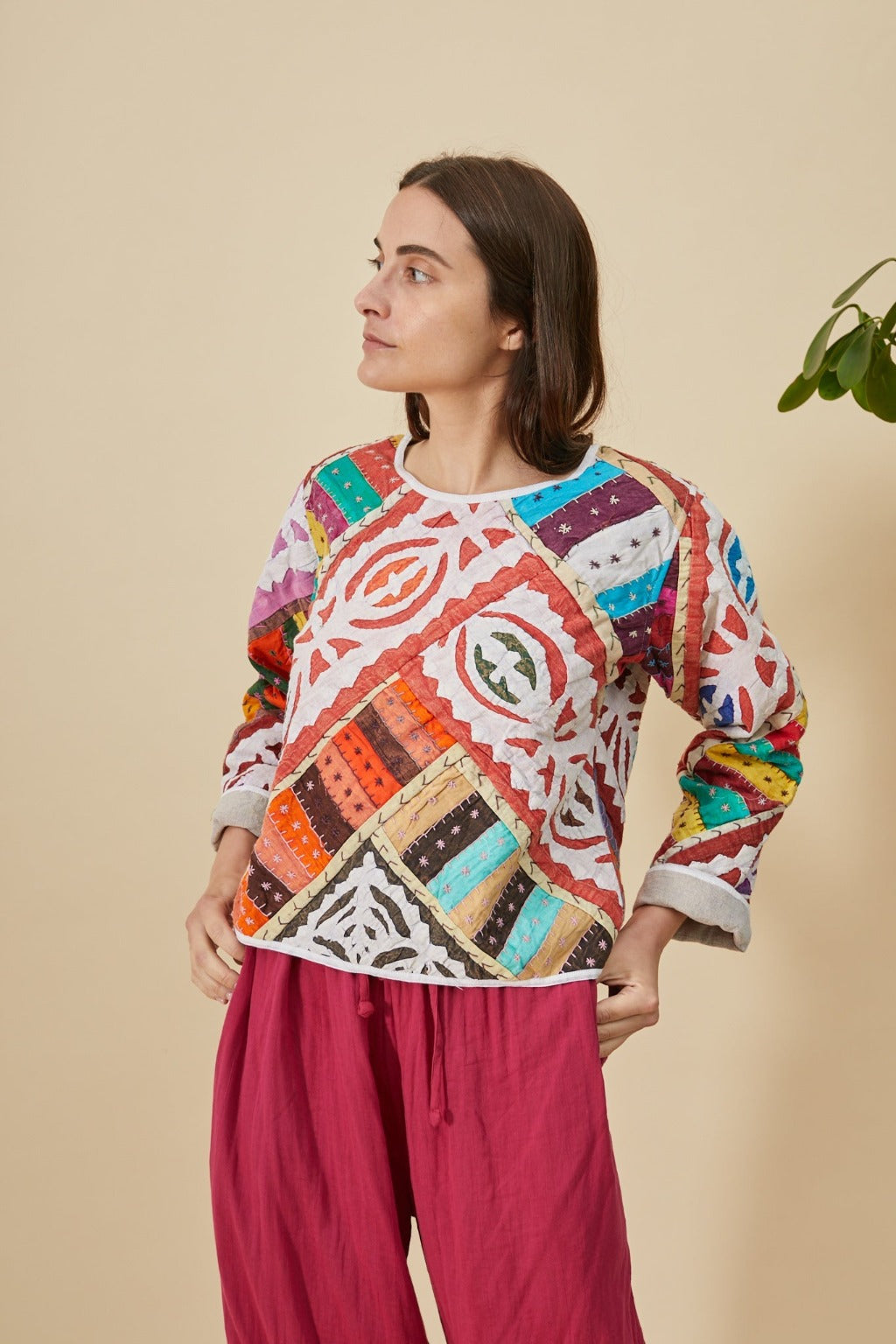 Applique Crop Top
