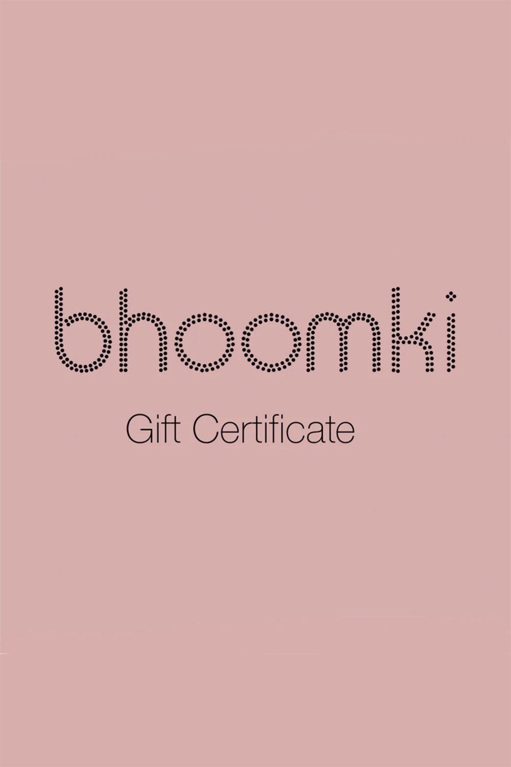 Gift Certificate
