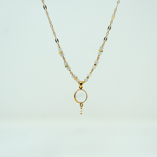 Labradorite Mix Pendant Neckalce