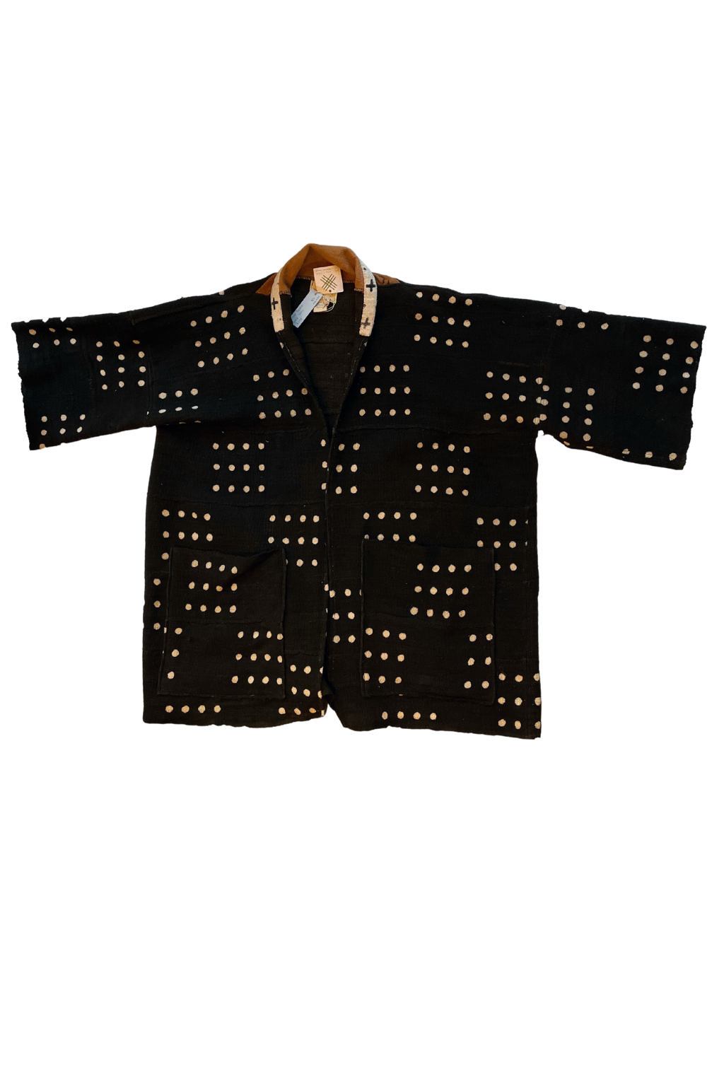 Harbor Jacket, Mudcloth - Black Stars