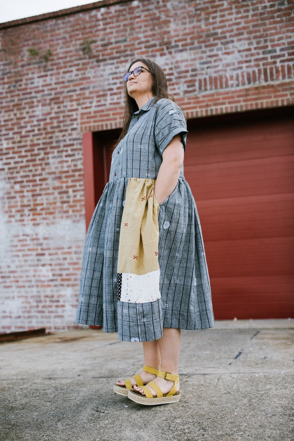 Garden Dress Grey