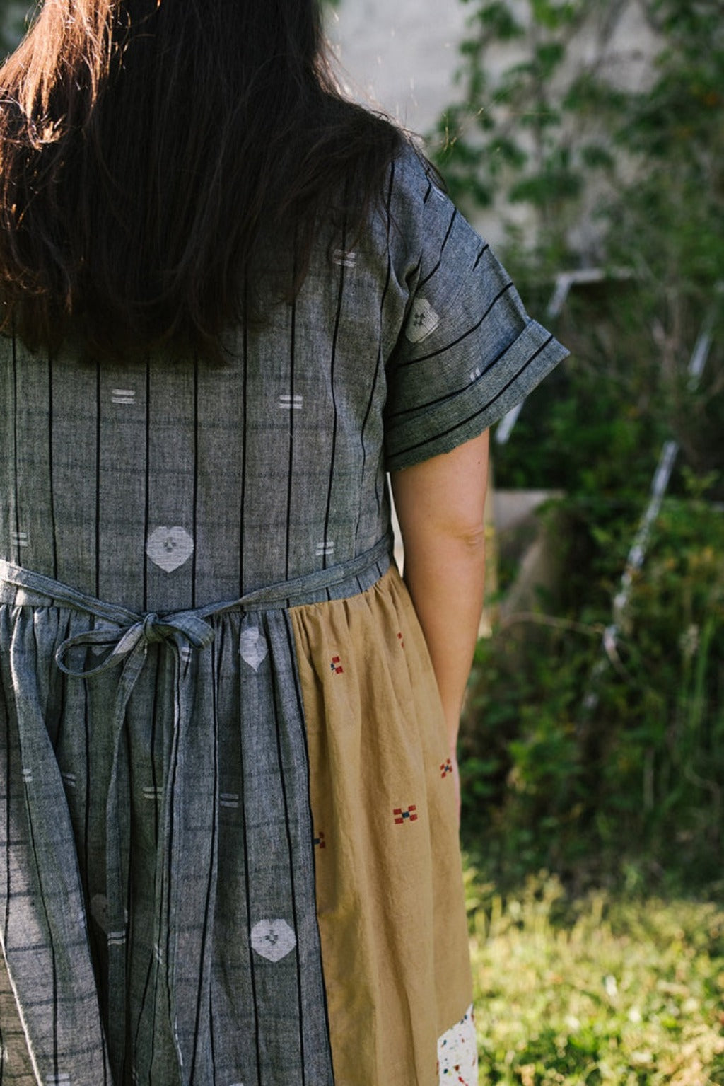 Garden Dress Grey