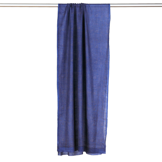 Wool Stole in Delphinium