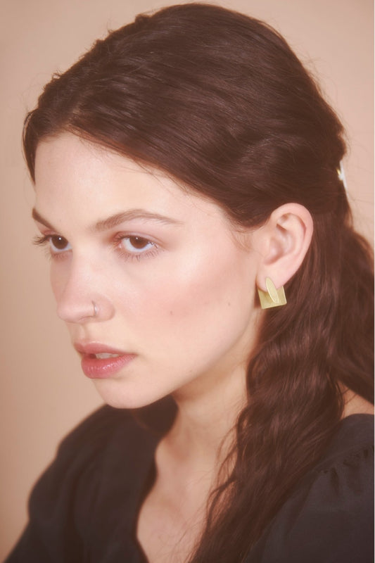 Oval Square Ear Jacket