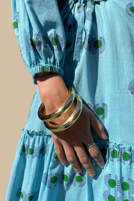 Chunky Brass Bangle