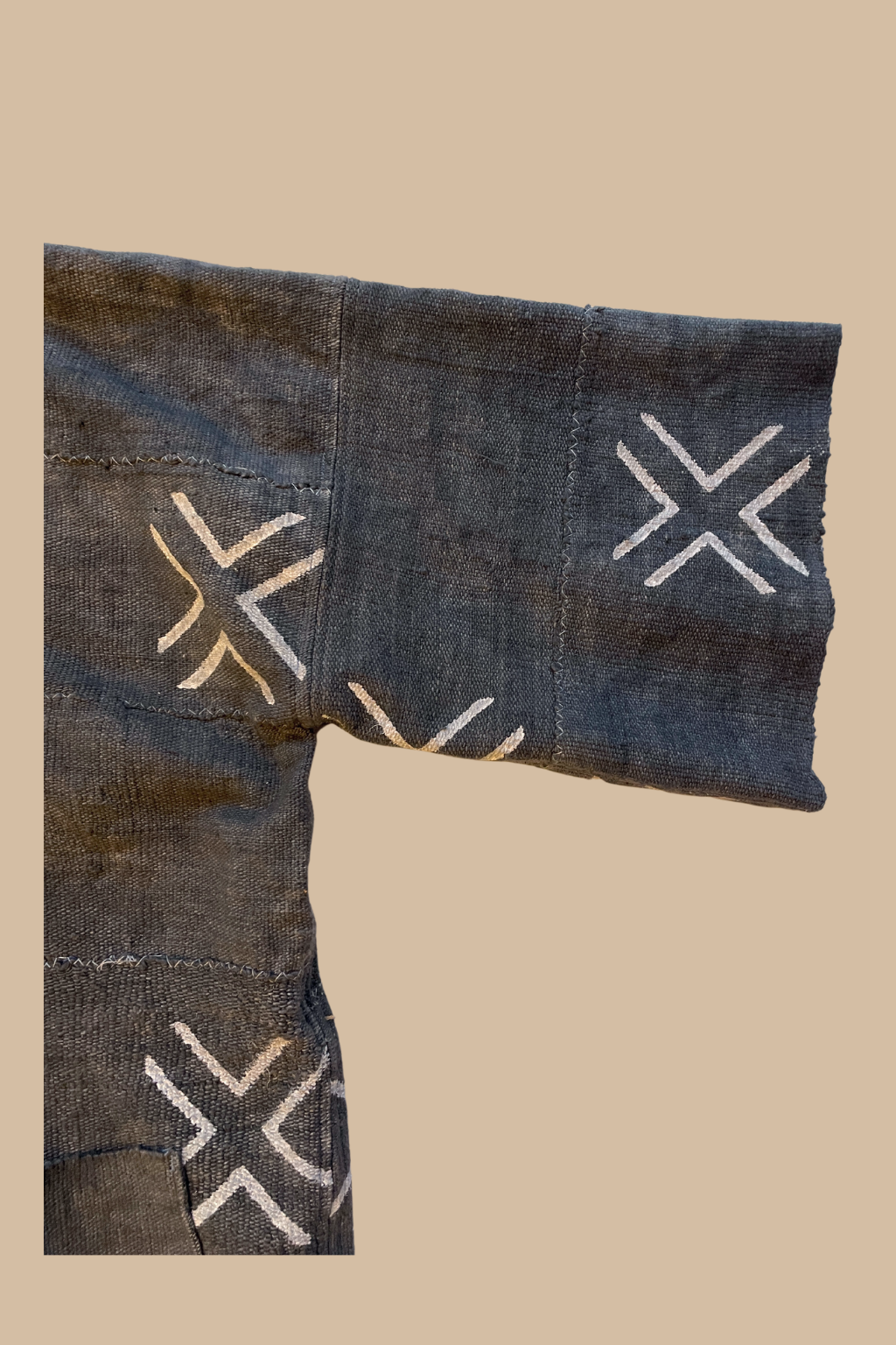 Harbor Jacket, Mudcloth - Navy Crosses