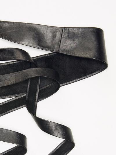 Wrap belt in Black