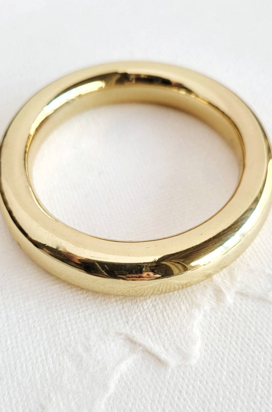Chunky Brass Bangle