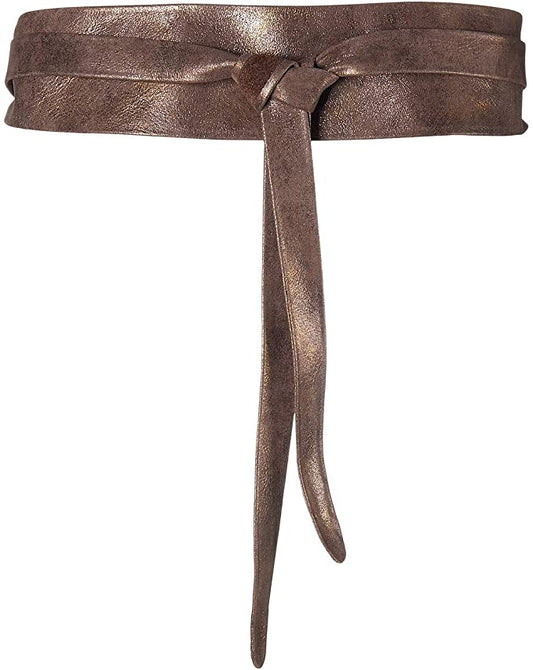 Wrap belt in Truffle