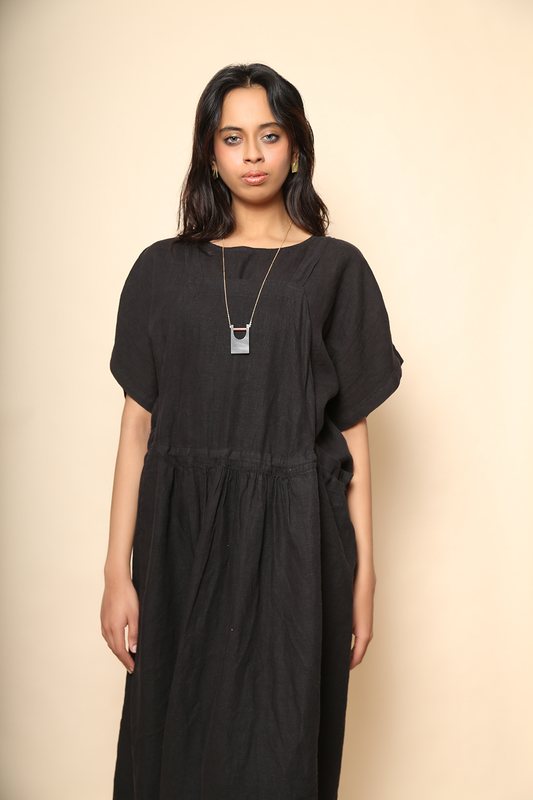 Black Apron Dress