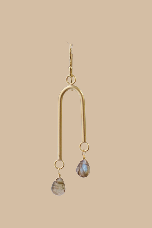 Mini Mona Moon Chandelier Earring