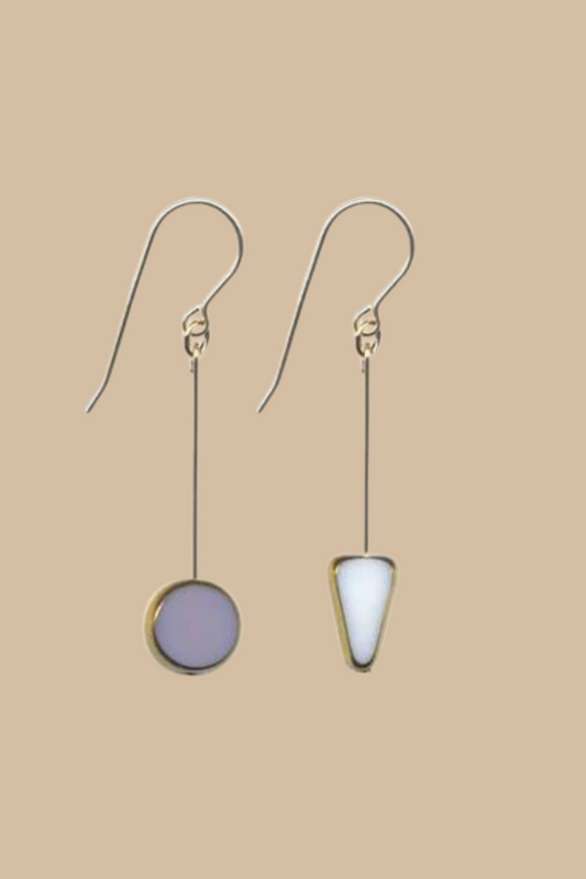 Mismatched Arrow Drop Earrings