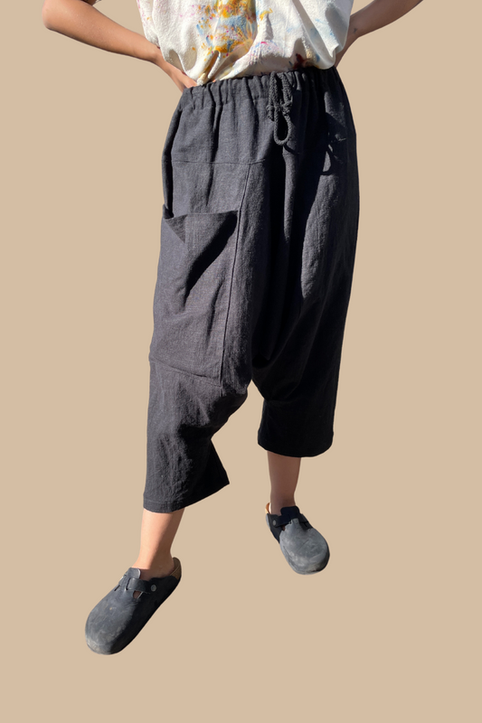 Puzzle Pants- Black