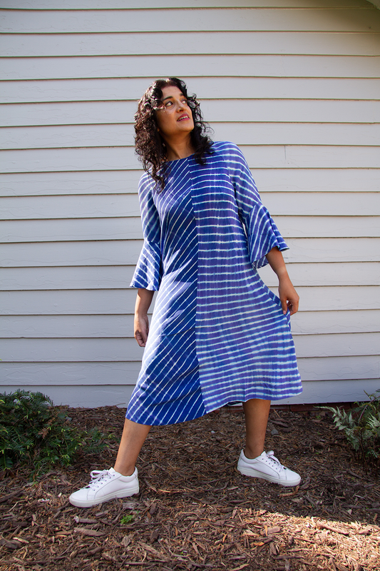 Cascade Dress, Lapis Leheryia