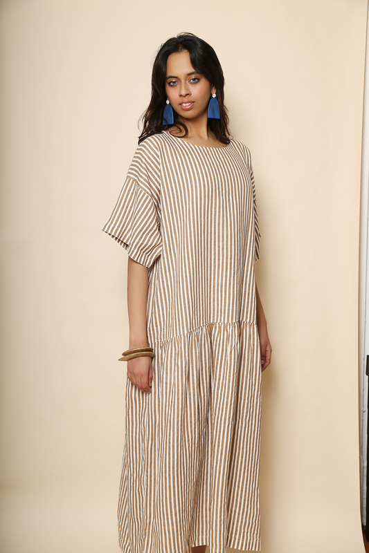 Easy Dress, Thin Stripe