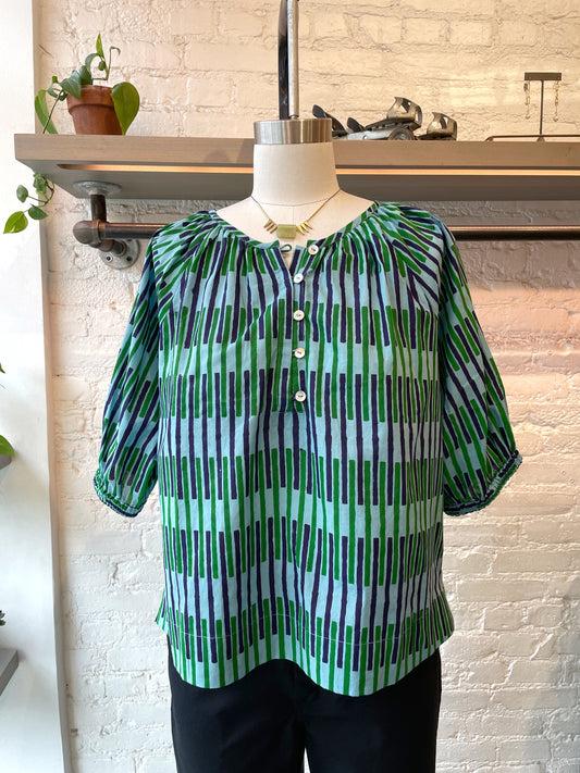 Circe Blouse in Isle