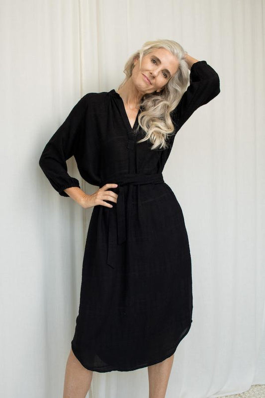 It's a Breeze Dress in Black