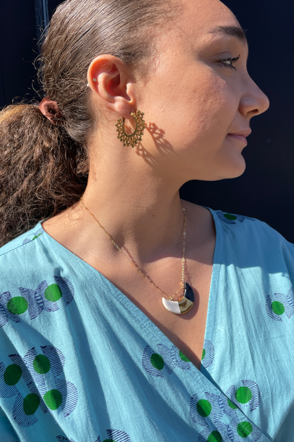 Symmetry Cut Out Earrings