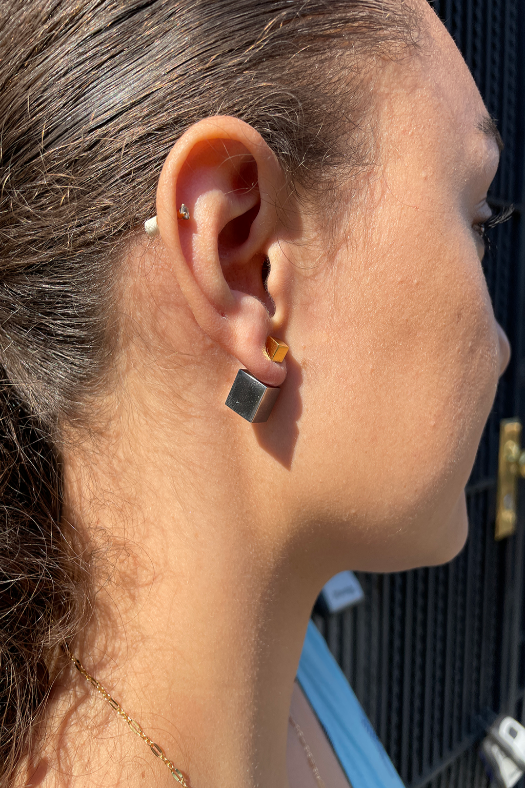 Cubic Stud Earrings