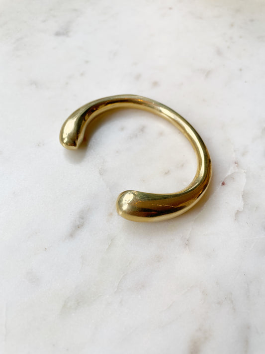 Mutu Cuff in Brass