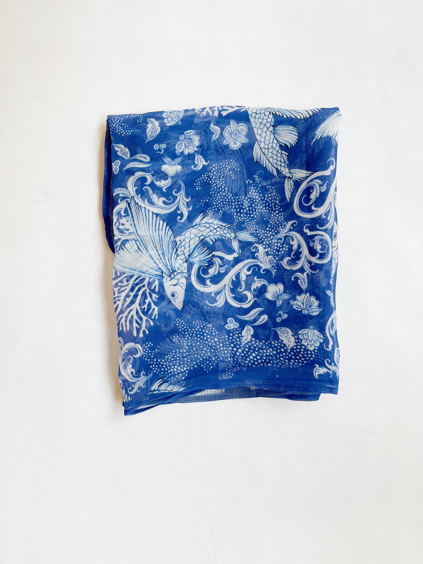 Sahila Scarf, Indigo