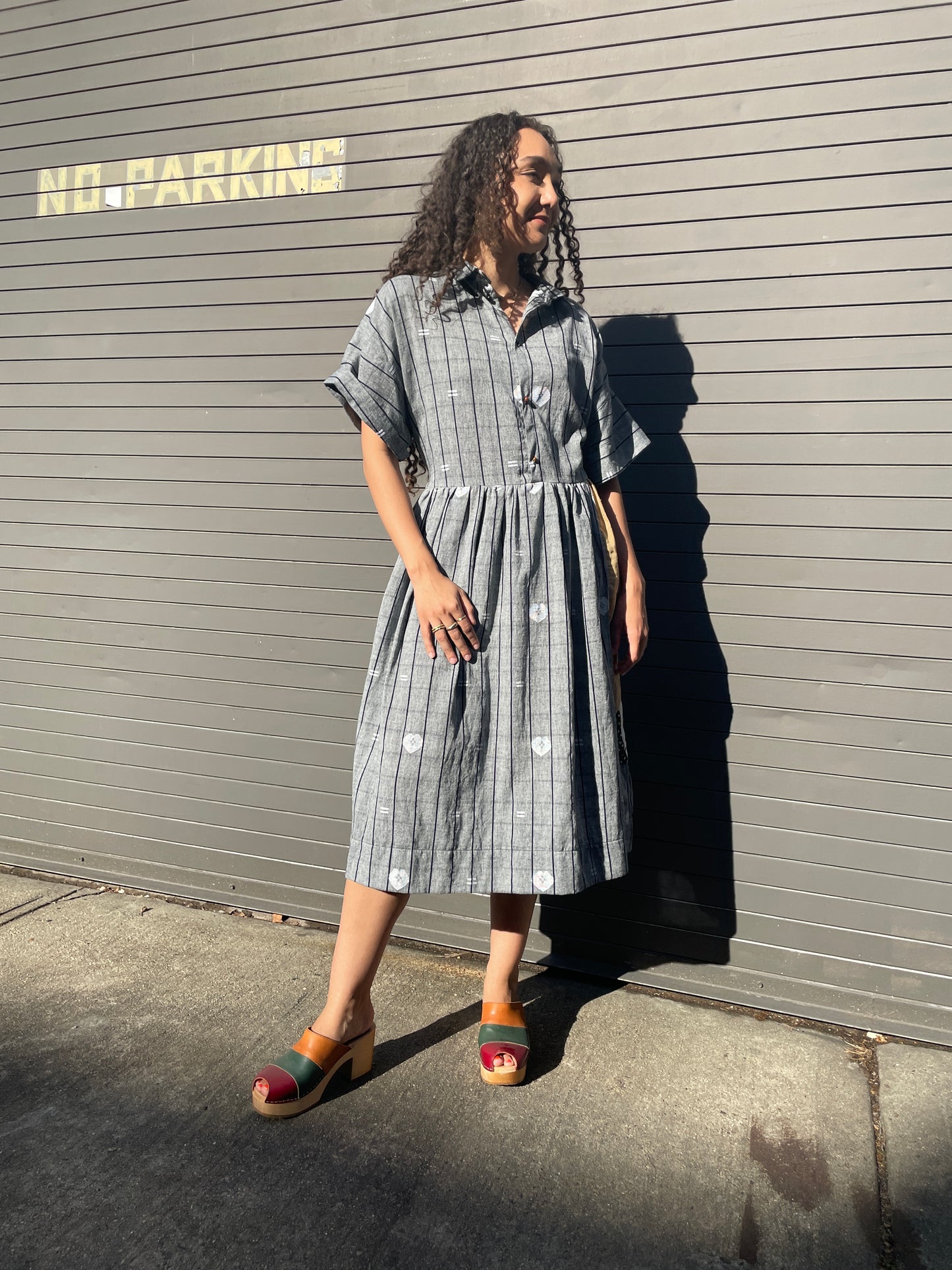 Garden Dress Grey