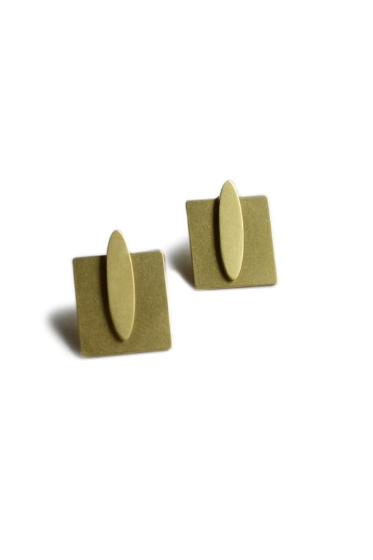 Oval Square Ear Jacket