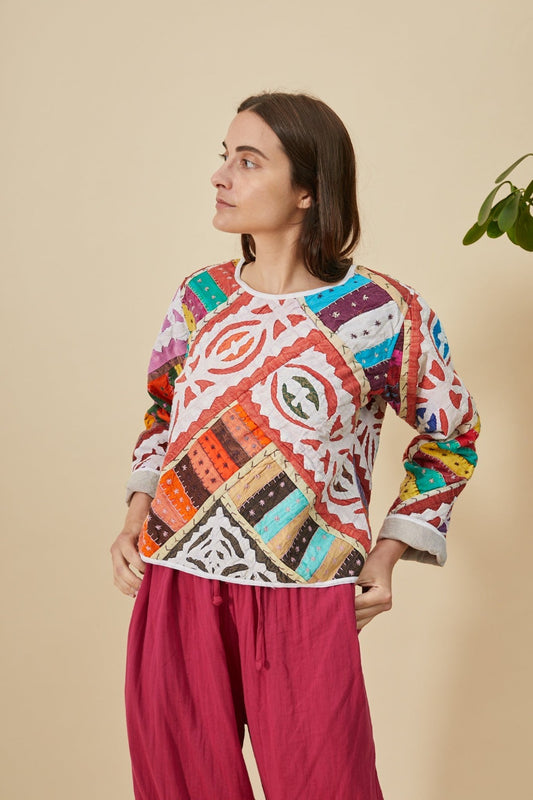 Applique Crop Top