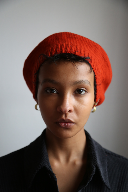 Merino Beret, Burnt Orange