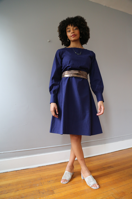 Wrap belt in Truffle