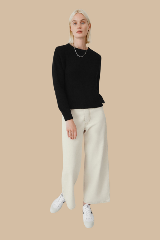 Escape Crew Sweater, Black
