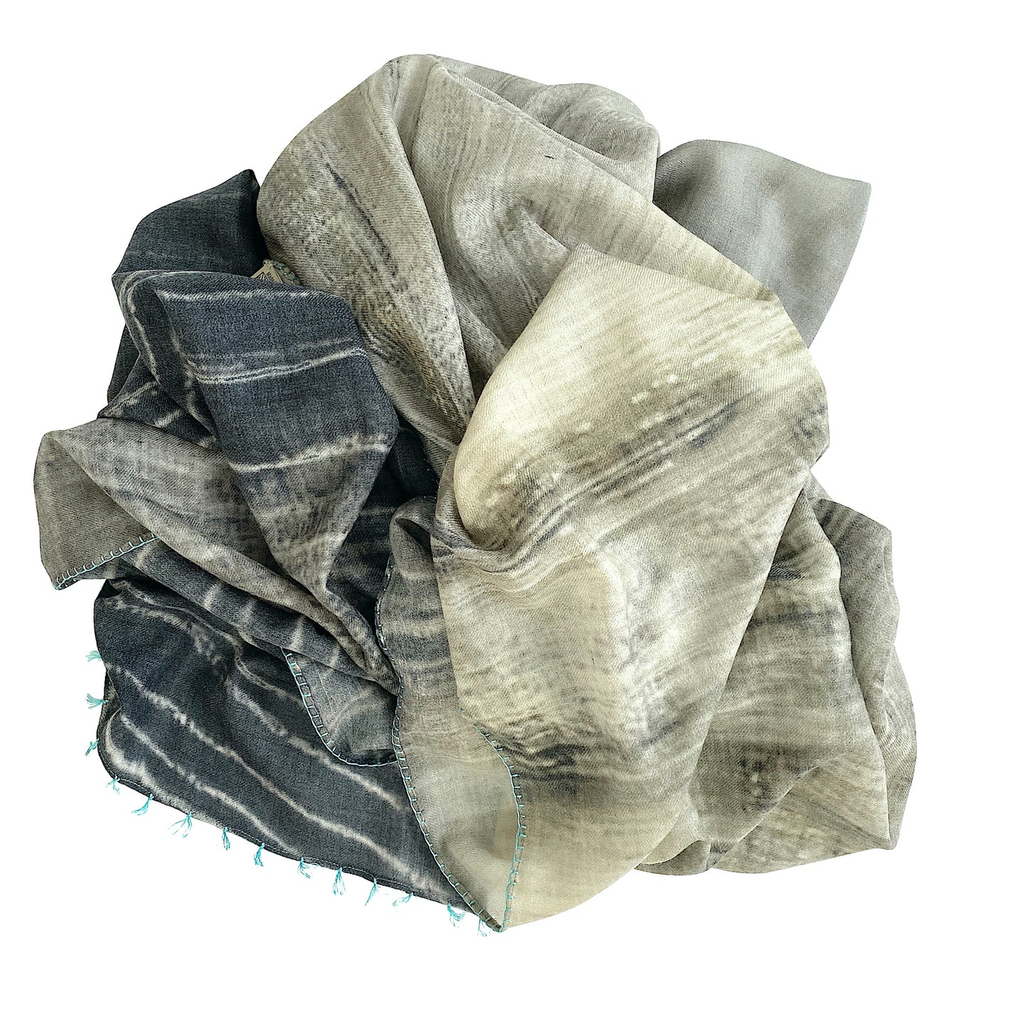 Fine Wool Stole in Birch
