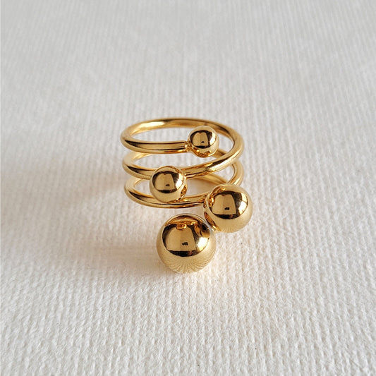 Sphere Wrap Ring