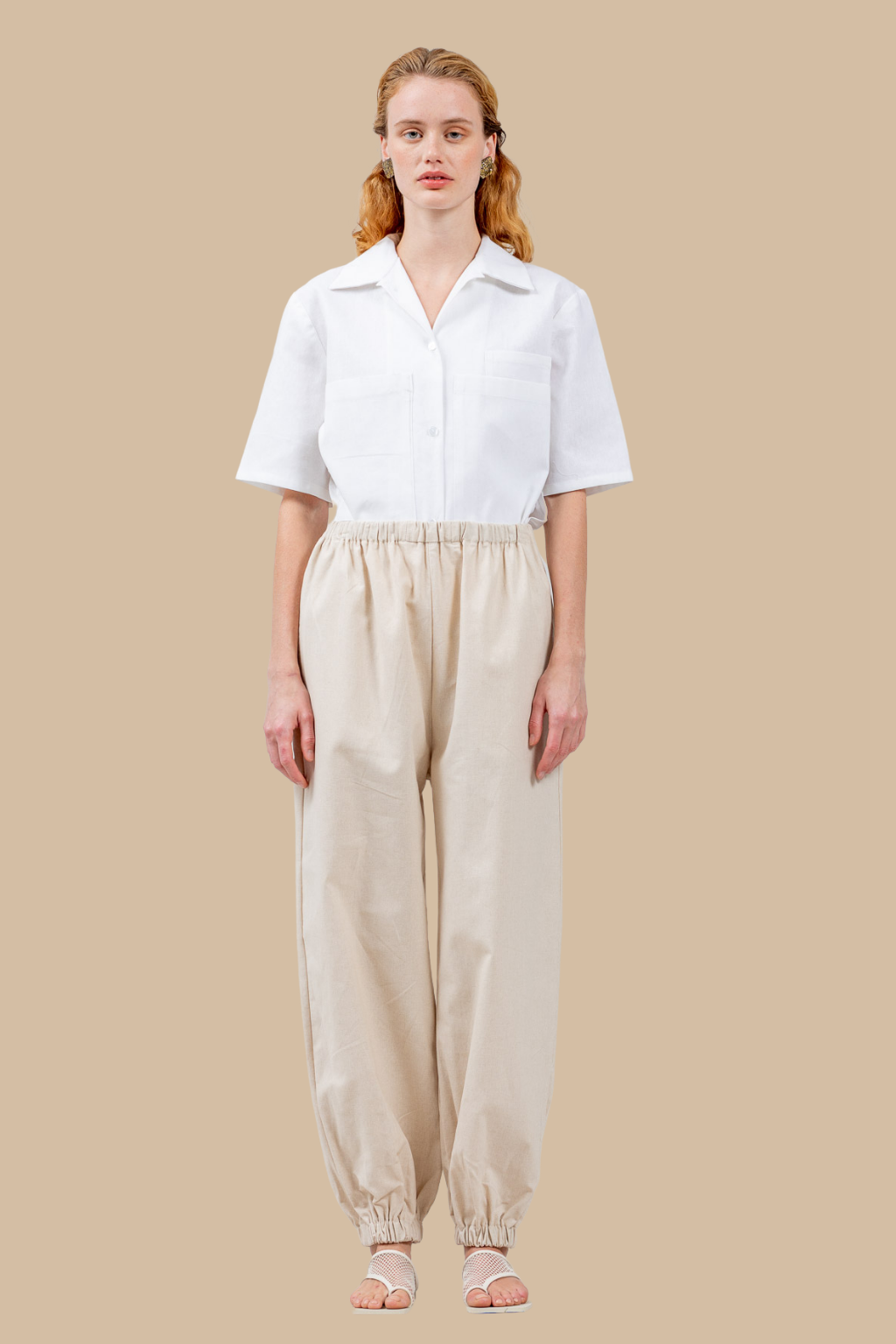 Libra Pants, Natural