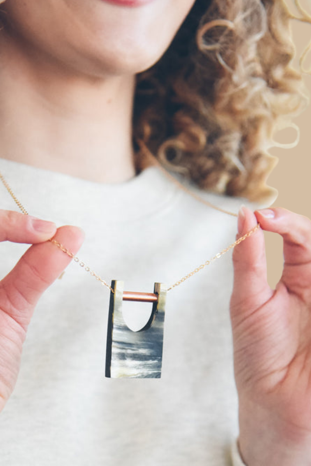 Bridge Pendant Necklace